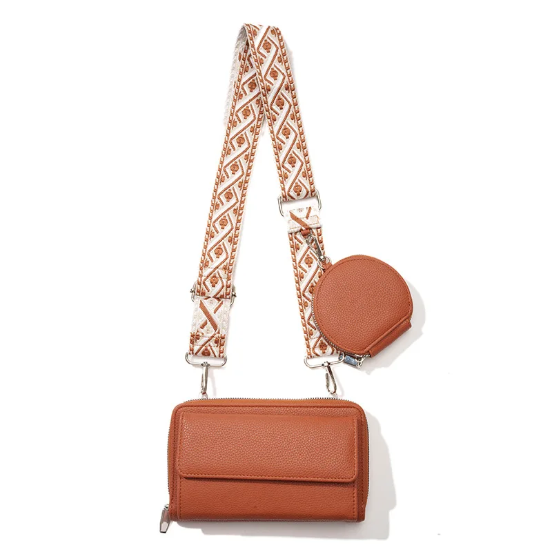 2024 New Single Shoulder Mobile Phone Crossbody Bag Multifunctional Wallet Mini Pouch Coin Bags