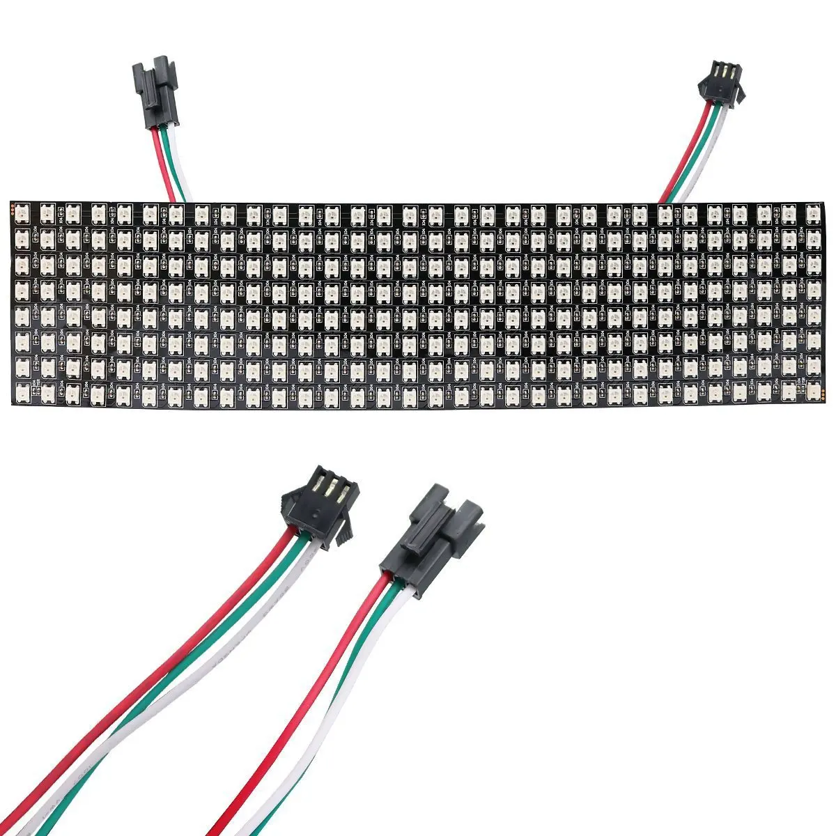 DC5V 16 см * P10/8 32 P10 светодиодная матрица SMD 5050 RGB LED 256 шт. светодиодов/шт с SK6812/шт.