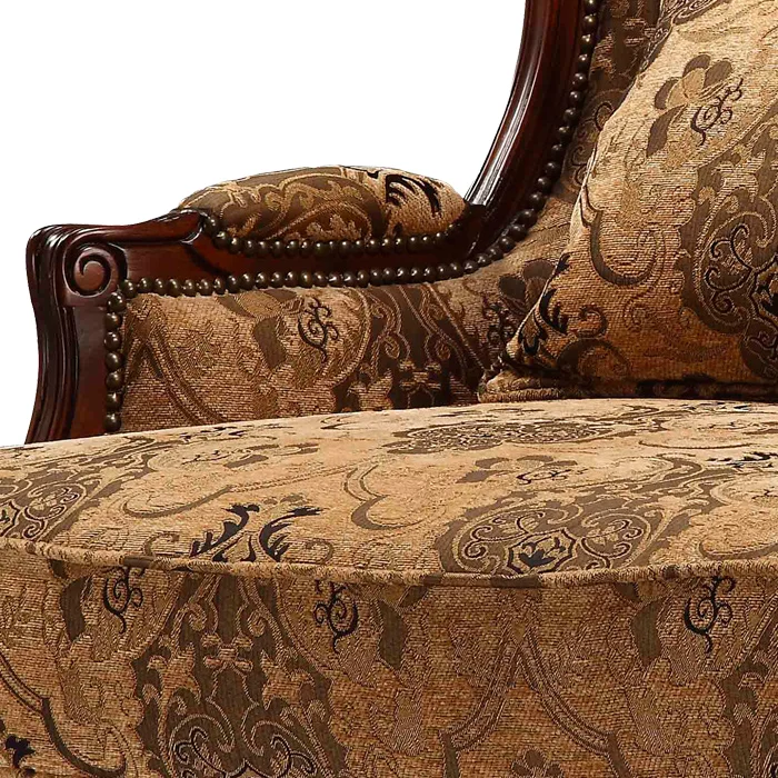 Custom Fabric Leisure Chair Luxury Accent Wood Frame Luxury Living Room Chairs Royal Chairs For Living Room Furniture