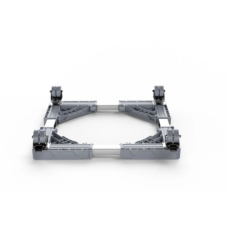 Household Manual Adjustable with 4 wheels Roller Washing Machine Base