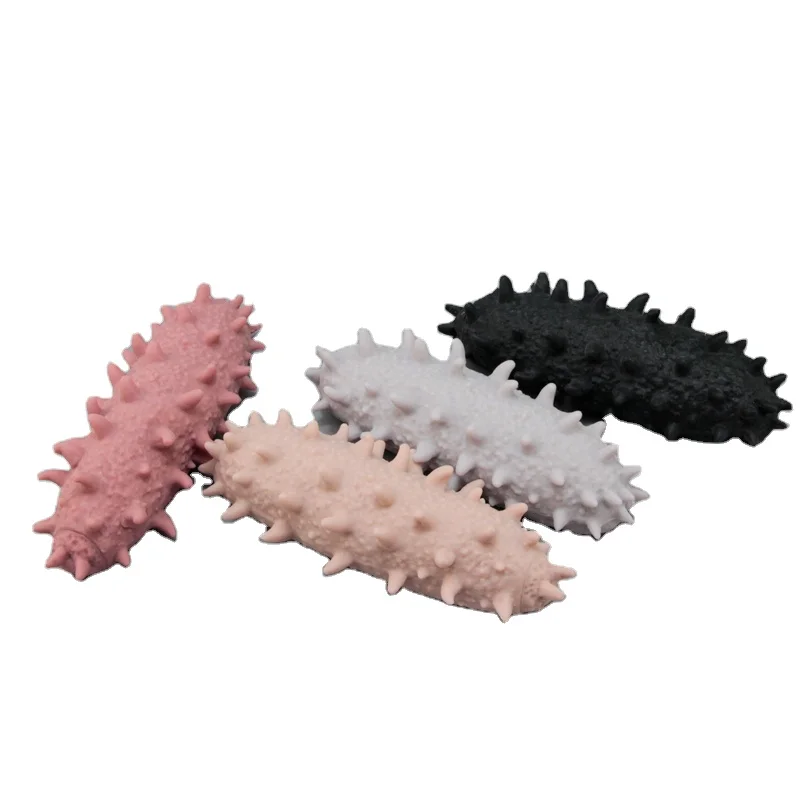 hot selling trending TPR Squeeze Simulation Sea Cucumber Poop Toys For Relieve Stress
