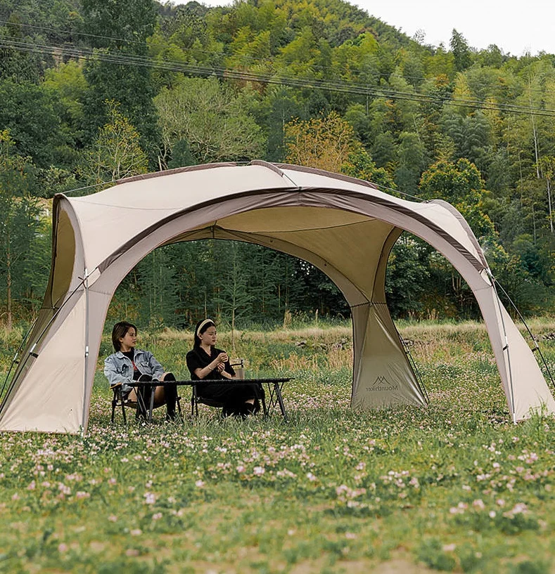 Manufacturer 8~10 Person Camping Dome Tent  Waterproof Spacious Lightweight Portable Backpacking Tent for Outdoor Camping