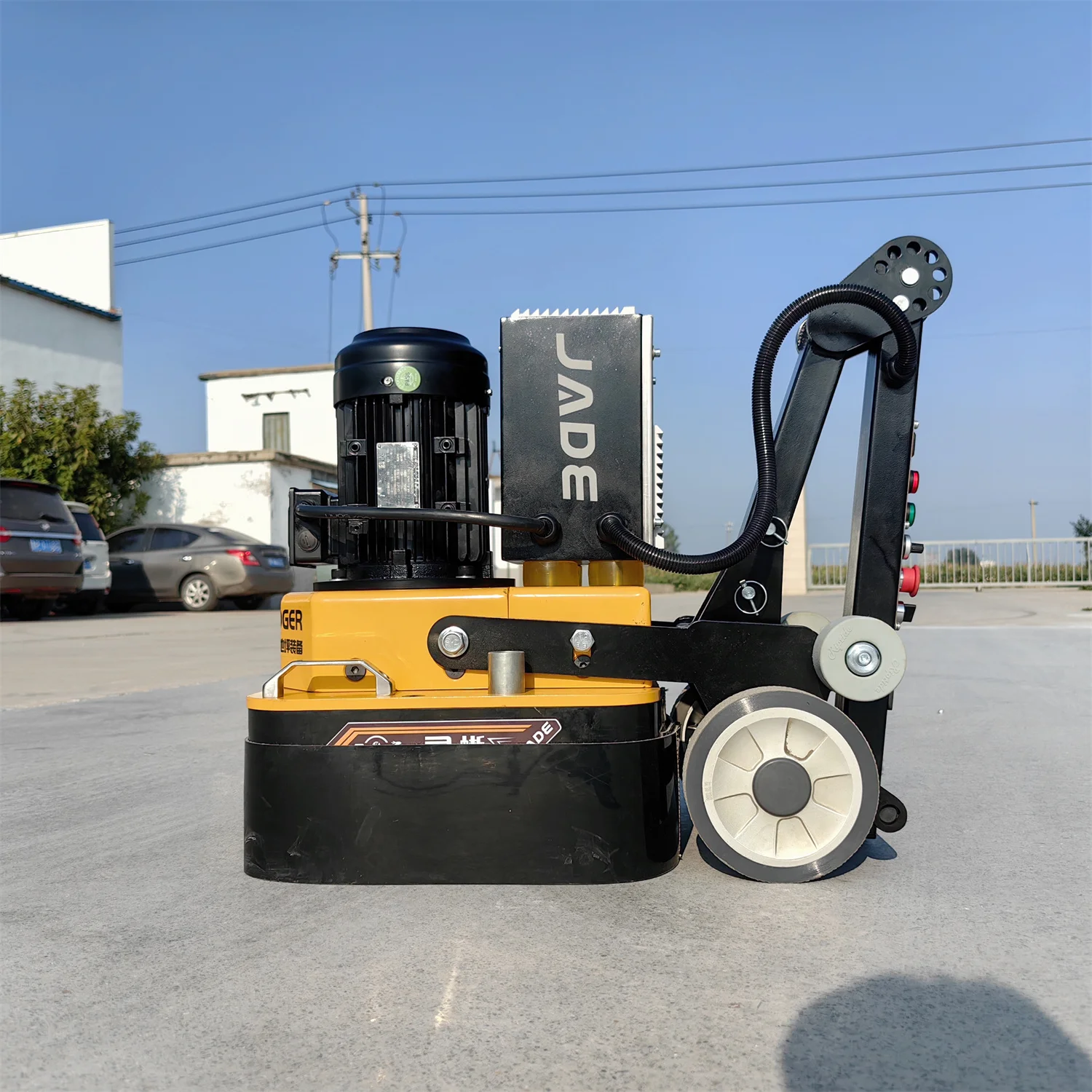 Good Price Jadeite Home Use 450shconcrete Grinder For Flooring Grinding Polishing Garage Project Tiny Concrete Floor Edge