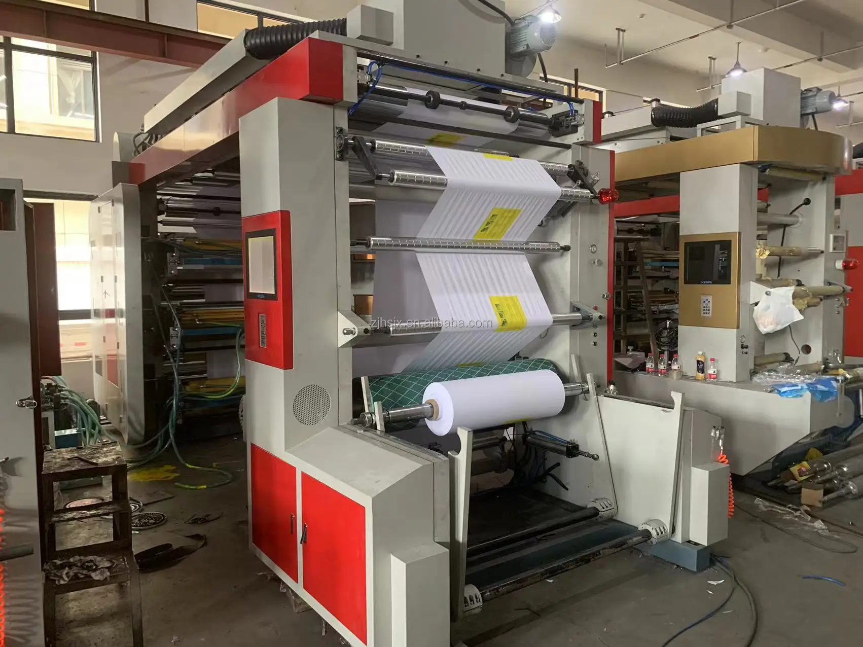 YTB-8600 High Speed EPC system 8 colour copy paper flexo printing machine