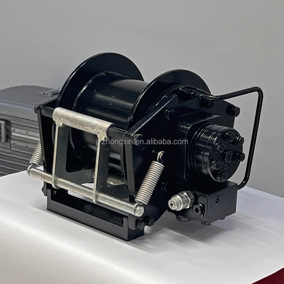 Hydraulic Truck Crane Winch 1.5 ton Lifting Winch Trailer Winch