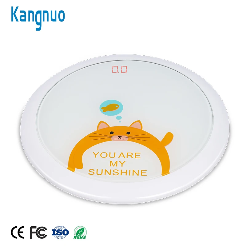 Zhongshan Custom Logo Professional Mini Accuracy Adult Bath Room Body Weight Scale
