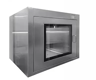 Custom Dimensions Cleanroom Transfer Window Multi Function Stainless Steel Pass box