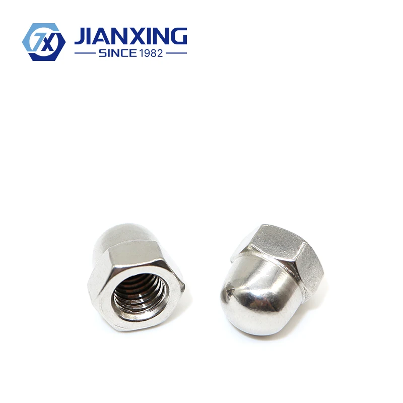 High Strength Stainless Steel Domed Hex Acorn Captive Nut