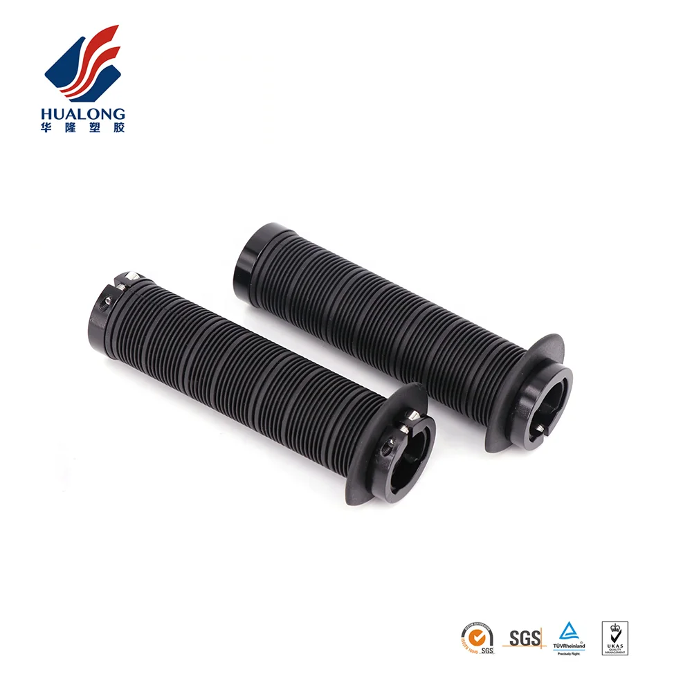 R2 HUALONG Bicycle Parts Alloy two side locking Custom OEM BMX Mountain Bicycle grips HL-G245 G246