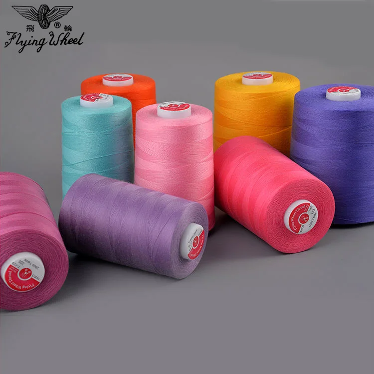 High Tenacity Tex27 Ticket110 40S/2 Spun Polyester Sewing Thread 100% Polyester Thread