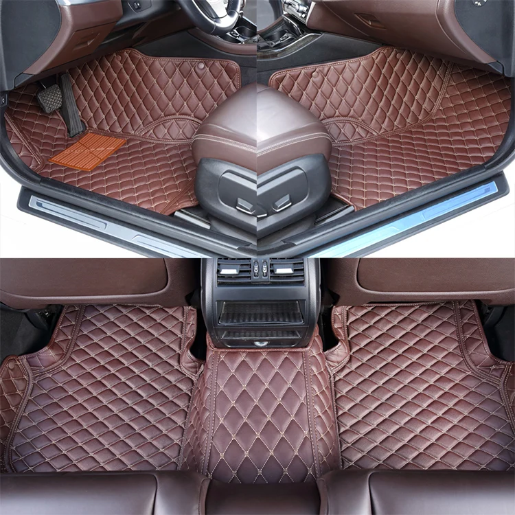 Роскошный Автомобильный Ковер разных цветов Прочный 3d коврики для
