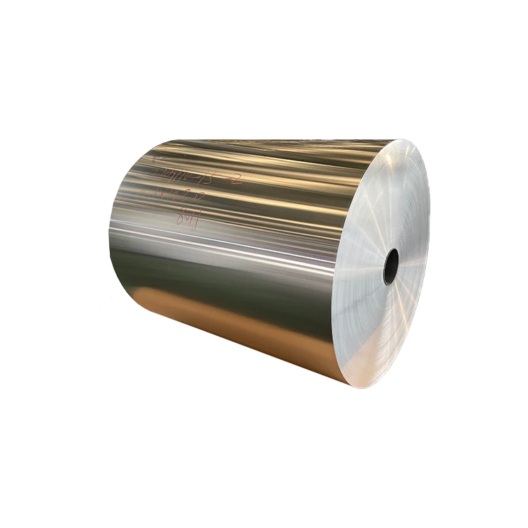 Factory Made Customized Food Grade Aluminum Foil 1235 8011 6 Micron Paper Jumbo Coil Aluminum Foil Rolls Price