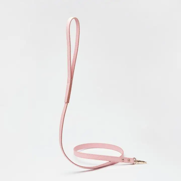 PU Leather Collar Hook Pet OEM Custom Adjustable Dog Lead And Pet Collar Gift Set Leather Dog Leash