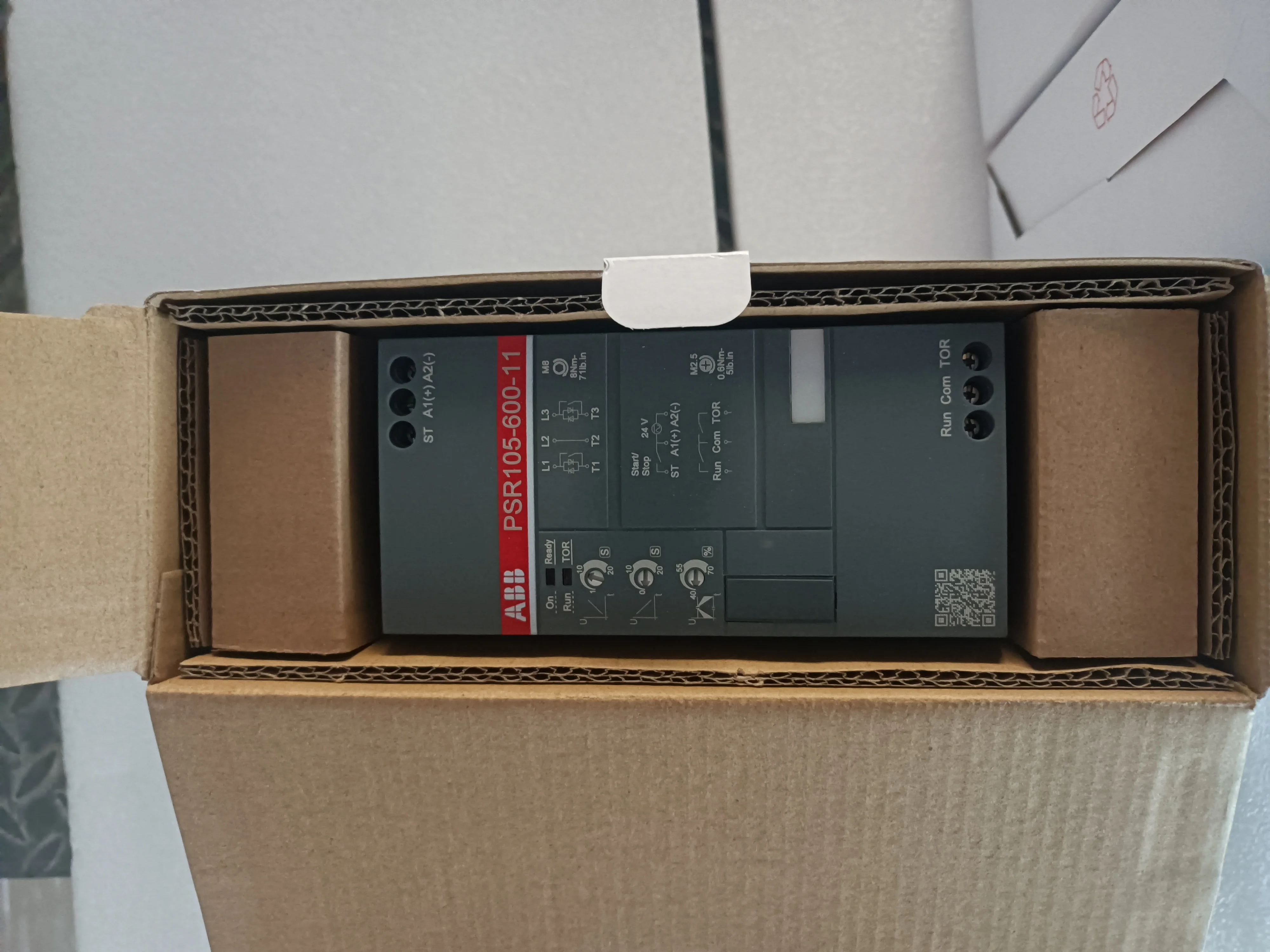 New and  Original Manufacturer Direct Sell ABB Soft Starter  3 Phase  Motor Soft Starter 380V PSR105-600-11 AC Soft Starter