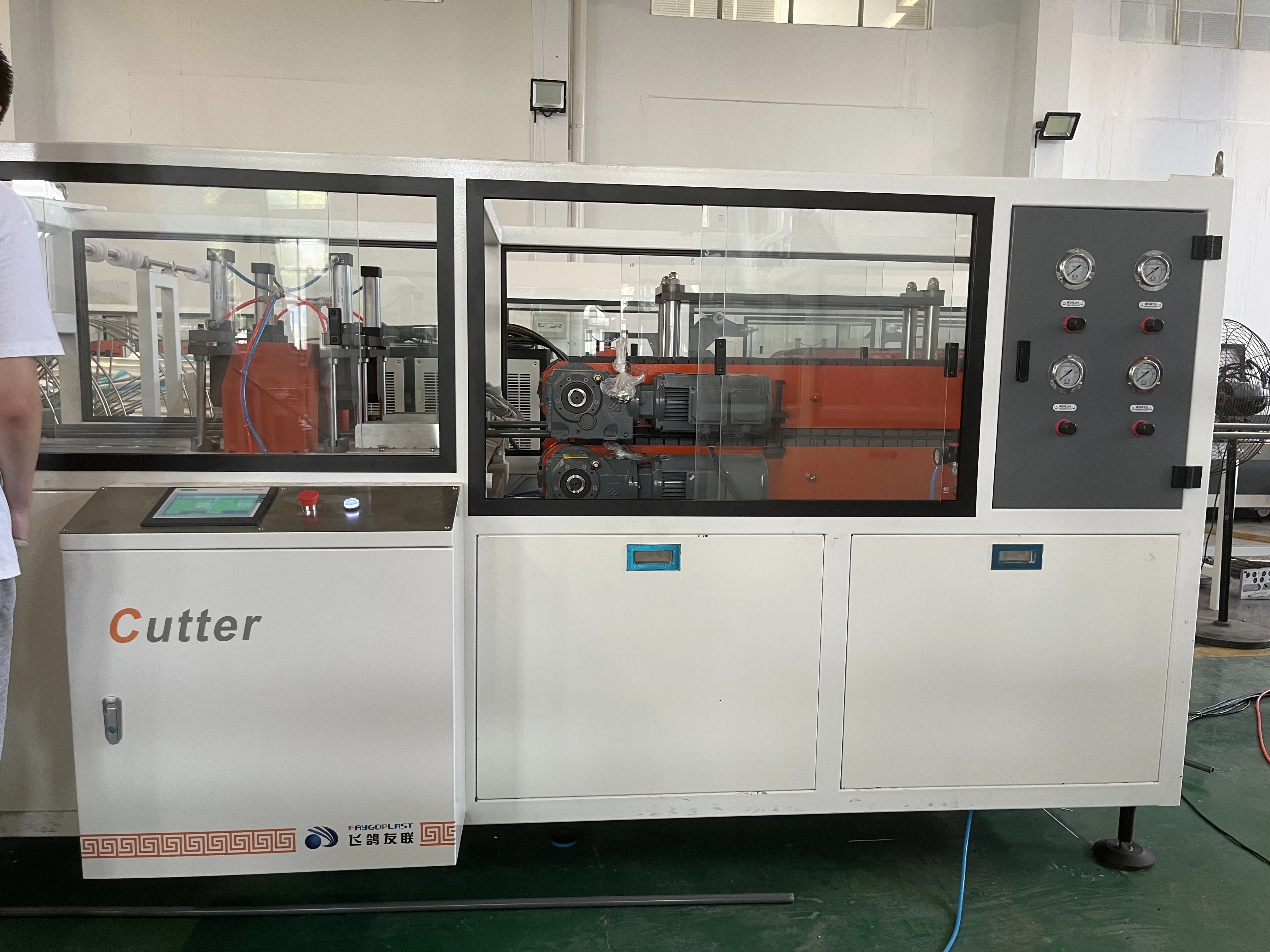 FAYGO UNION electricity pipe production line and corrugated pipe machine production line for sale