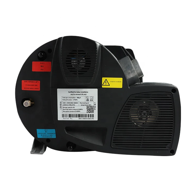 6KW 10L air and water LPG electric integrated parking heater for RV