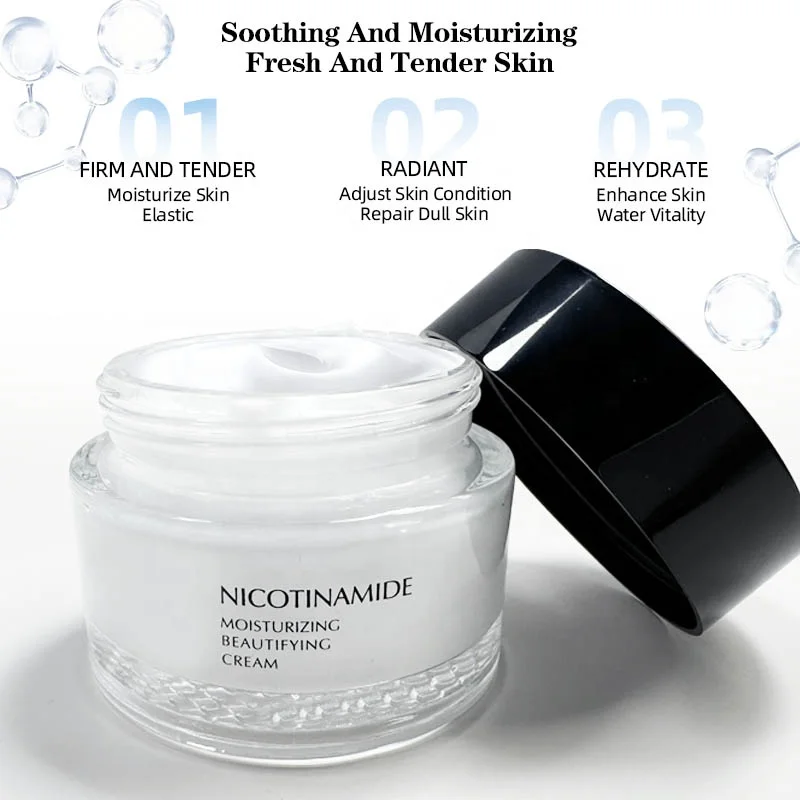 Face Cream Lotion Niacinamide Dark Spots Remover Deep Nourishing Natural Beauty Face Skin Care Anti-Aging Moisturizing Cream