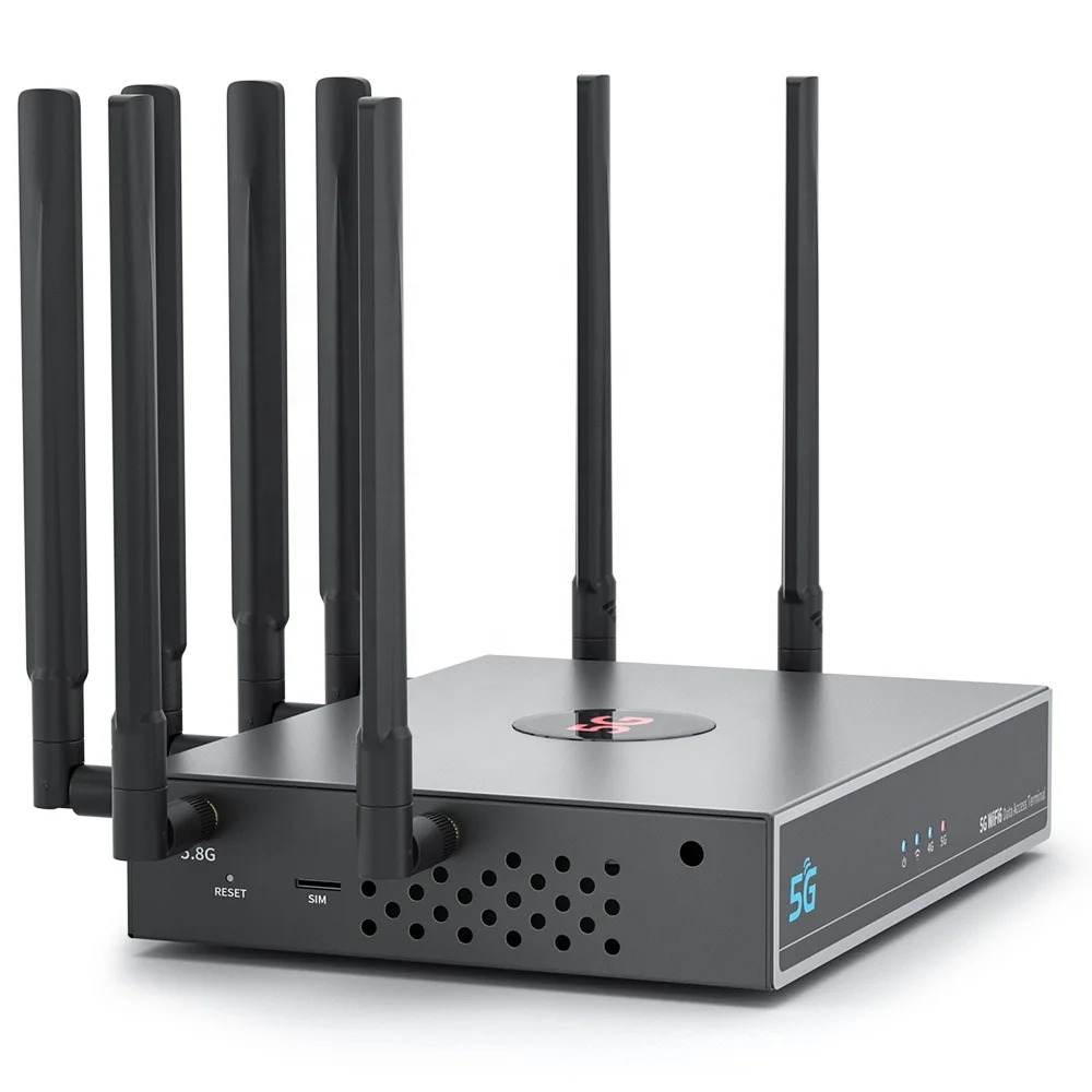 Usa Hot Selling Outdoor 5g Fwa Cpe Router With Sim Card Nsa/sa Long Distance Wireless Wifi 6 At Ttl 5g Omni Outdoor Cpe M01K21