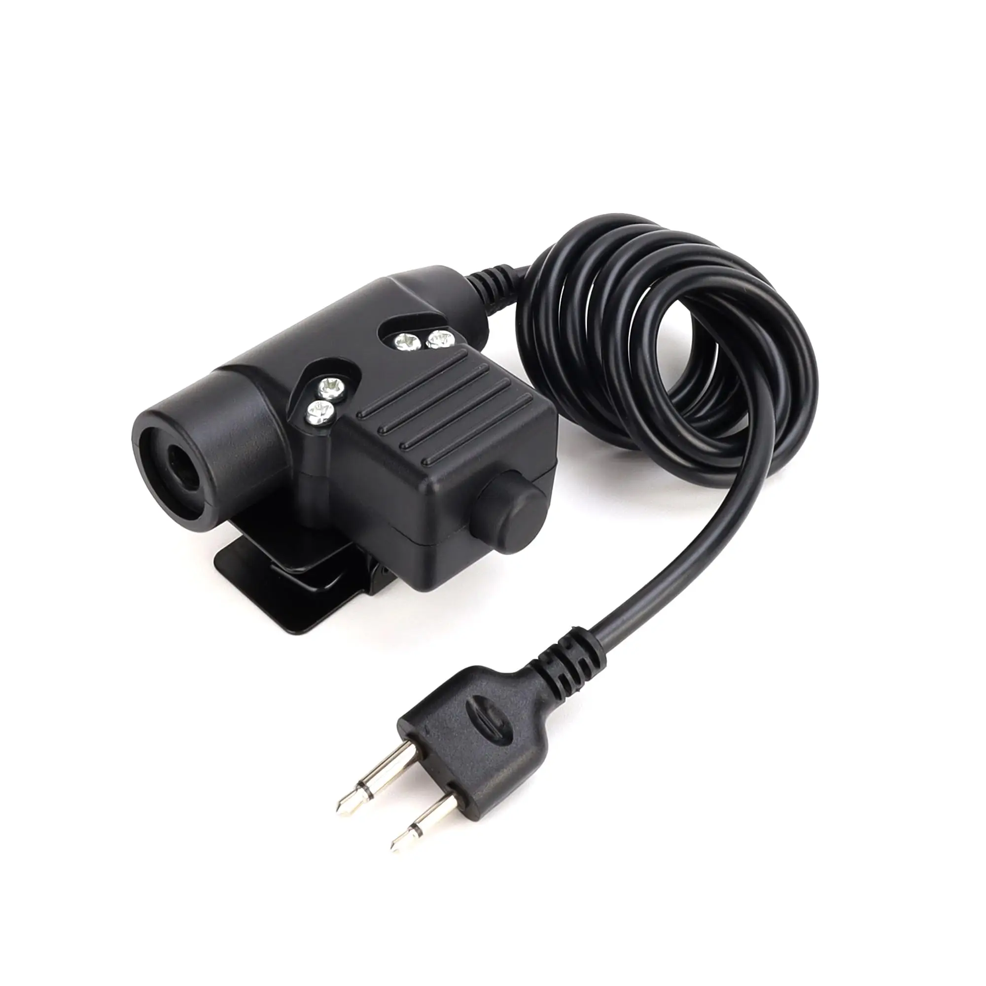 ZTAC headset U94 PTT Compatible  Icom 2-Pin Plug Works U94 PTT Militay Standard Version
