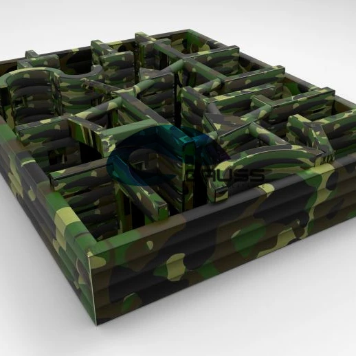 2017 inflatable paintball arena/inflatable paintball field wall