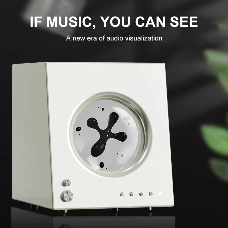 KH-08 New Design Portable Magnetic Fluid speaker Wireless BT Magnetic-fluid-speaker equalizer With Usb, Wifi, Audio Line