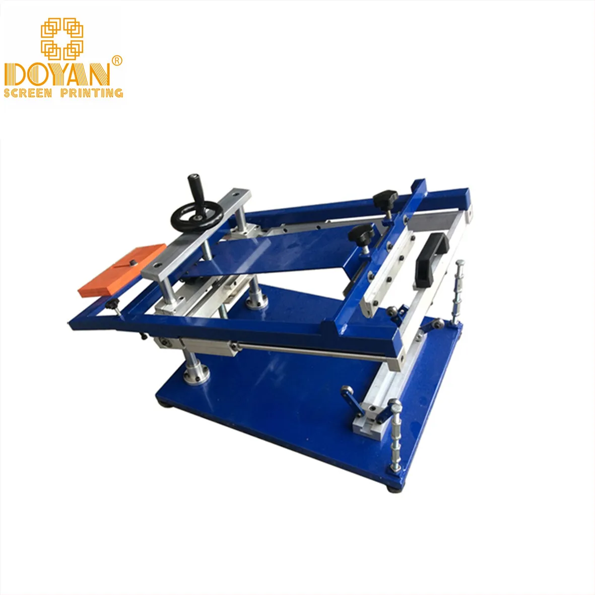 NS202 Manual desktop round bottles cups silk screen printing machine