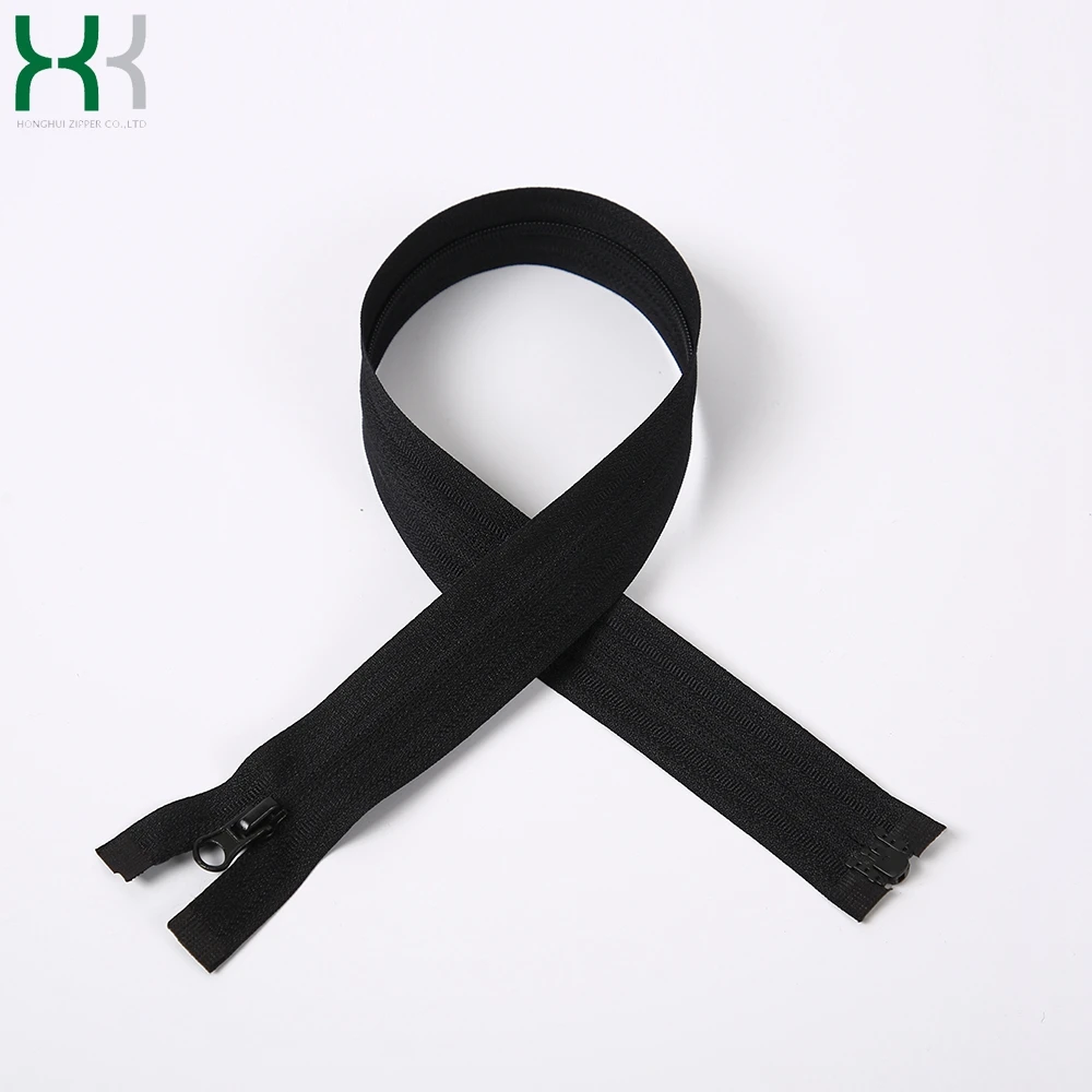 Plastic bag zipper slider Custom 3# zipper with logo