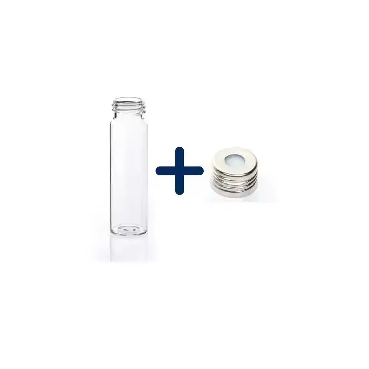 Laboratory Gas Chromatography Vial Screw Top GC Headspace Glass Vials 10ml 20mL Clear Amber for Sale