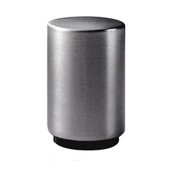 Custom Laser Logo Bar Tool Stainless Steel Automatic Push Down Pop Top Off Beer Bottle Opener