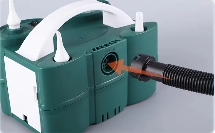 NEW High Performance Portable Electric Balloon Pump Balloon Blowing Tool Inflate