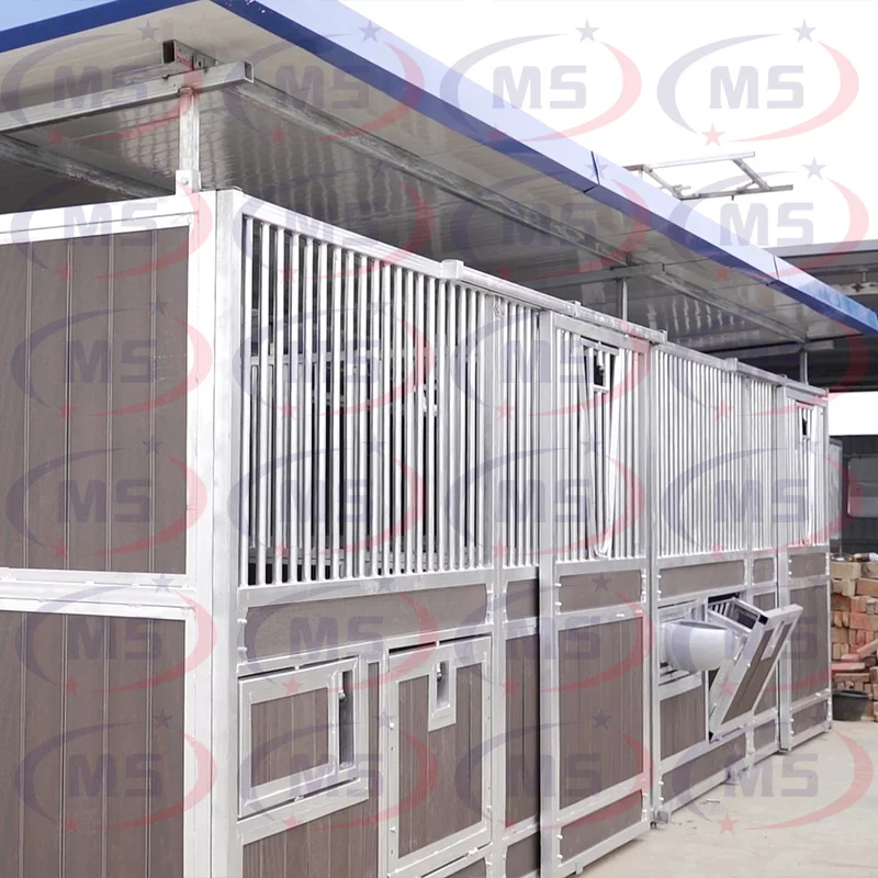 Европейская конная дверь Бамбуковая конюшня для продажи