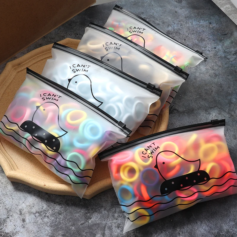 60/100pcs/Set Elastic Hair Bands Girls Hair Accessories Colorful Nylon Headband Kids Ponytail Holder Scrunchie Ornaments Gift