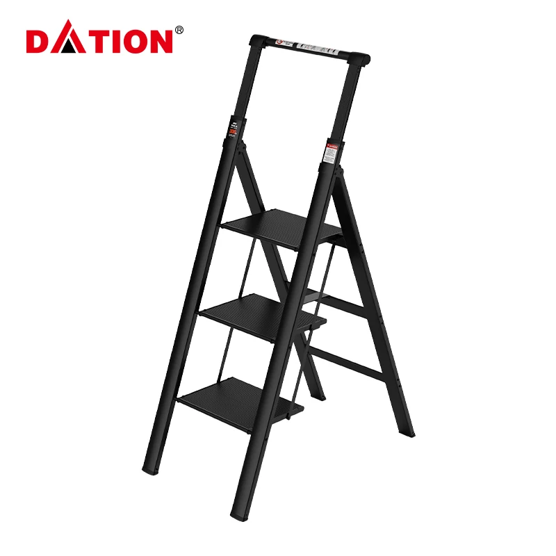 Household Folding Step Ladder 5 Step Aluminium Domestic Aluminum Alloy Modern Outdoor Aluminum Stairs