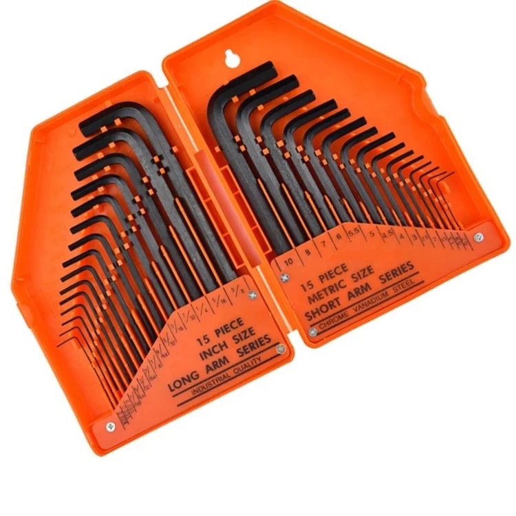 Многофункциональный Универсальный L-образный ключ Torx 30 шт. Набор торцевых ключей