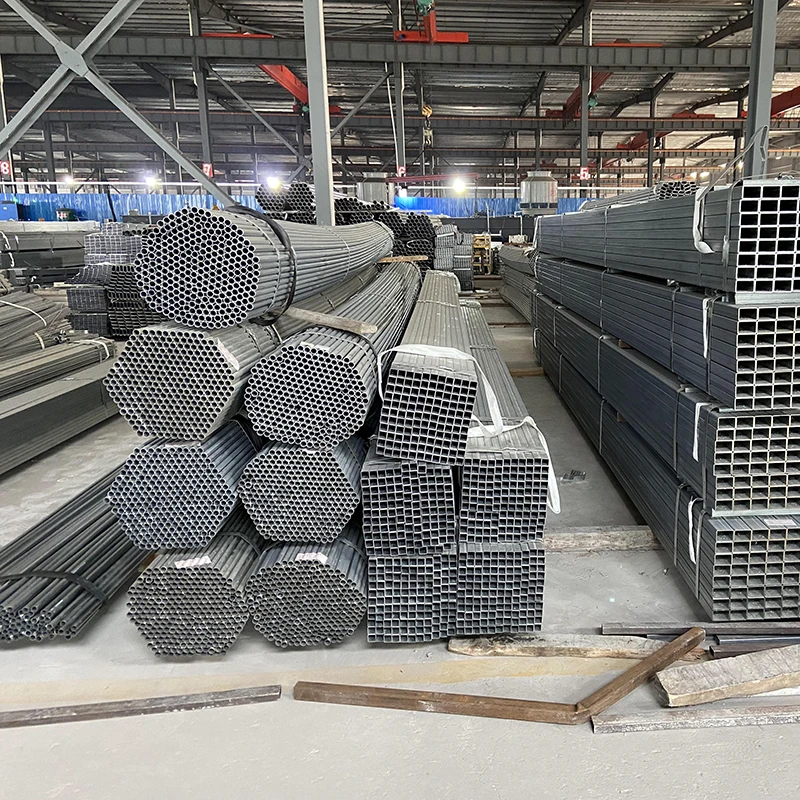 ASTM A53 DX 51D 2 Inch 3 Inch 4 Inch 5 Inch 6 Inch Hot Dipped Square Round Galvanized Tube Pipe Low Carbon Hollow Iron Pipe