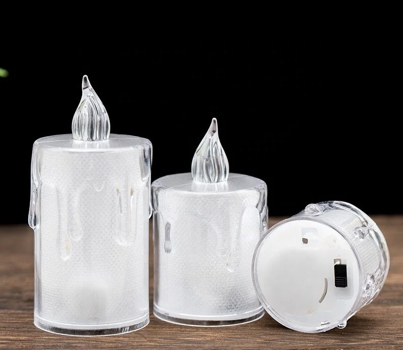 Factory Wholesale Rechargeable Outdoor Party Event Wedding Led Candle Decor Led Candles Lights