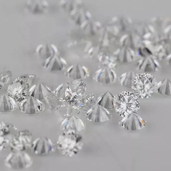 Loose Diamond Stone Lab DEFG Color VS Clarity 1-6.5 mm Jewelry Bag White Party Good Cut Carat Weight