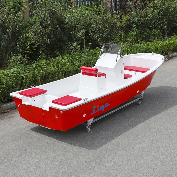 Liya 19 Feet Deep V Hull Fiberglass Fishing Panga Boats for Sale