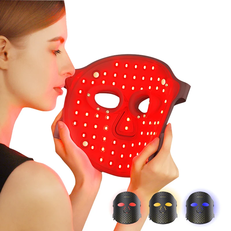 China best selling 16-in-1 wrinkle remove face led mask waterproof 330 led beads skin rejuvenation anti-aging led photon mask