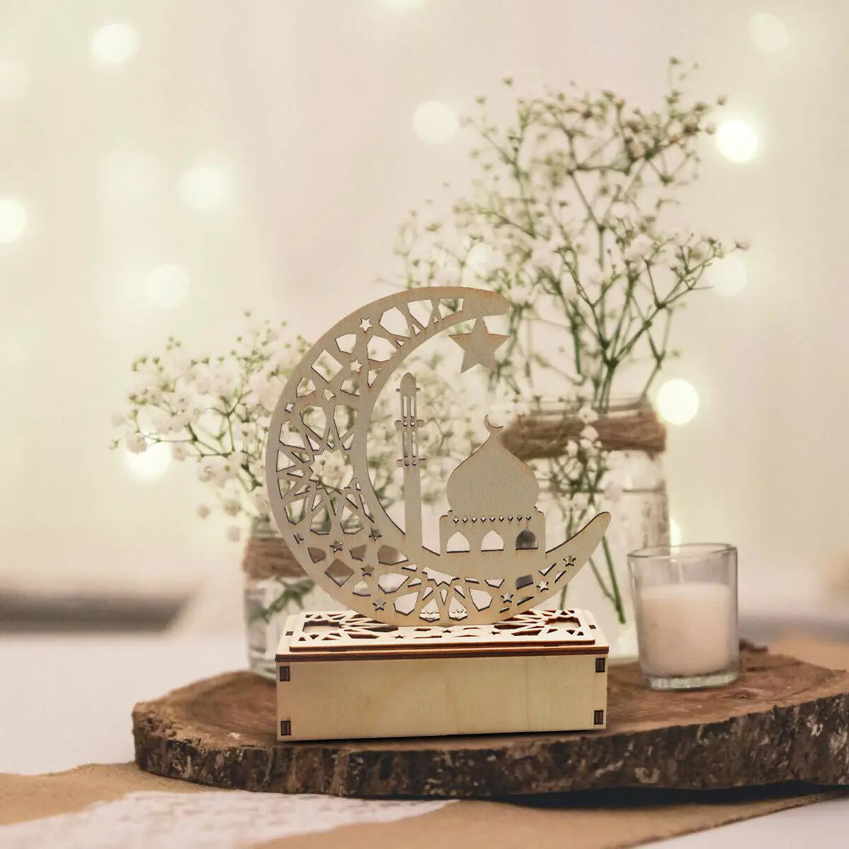 ИД Мубарак Декор Раман и Ид для дома Исламские мусульманские праздничные принадлежности кареем ИИ Адха