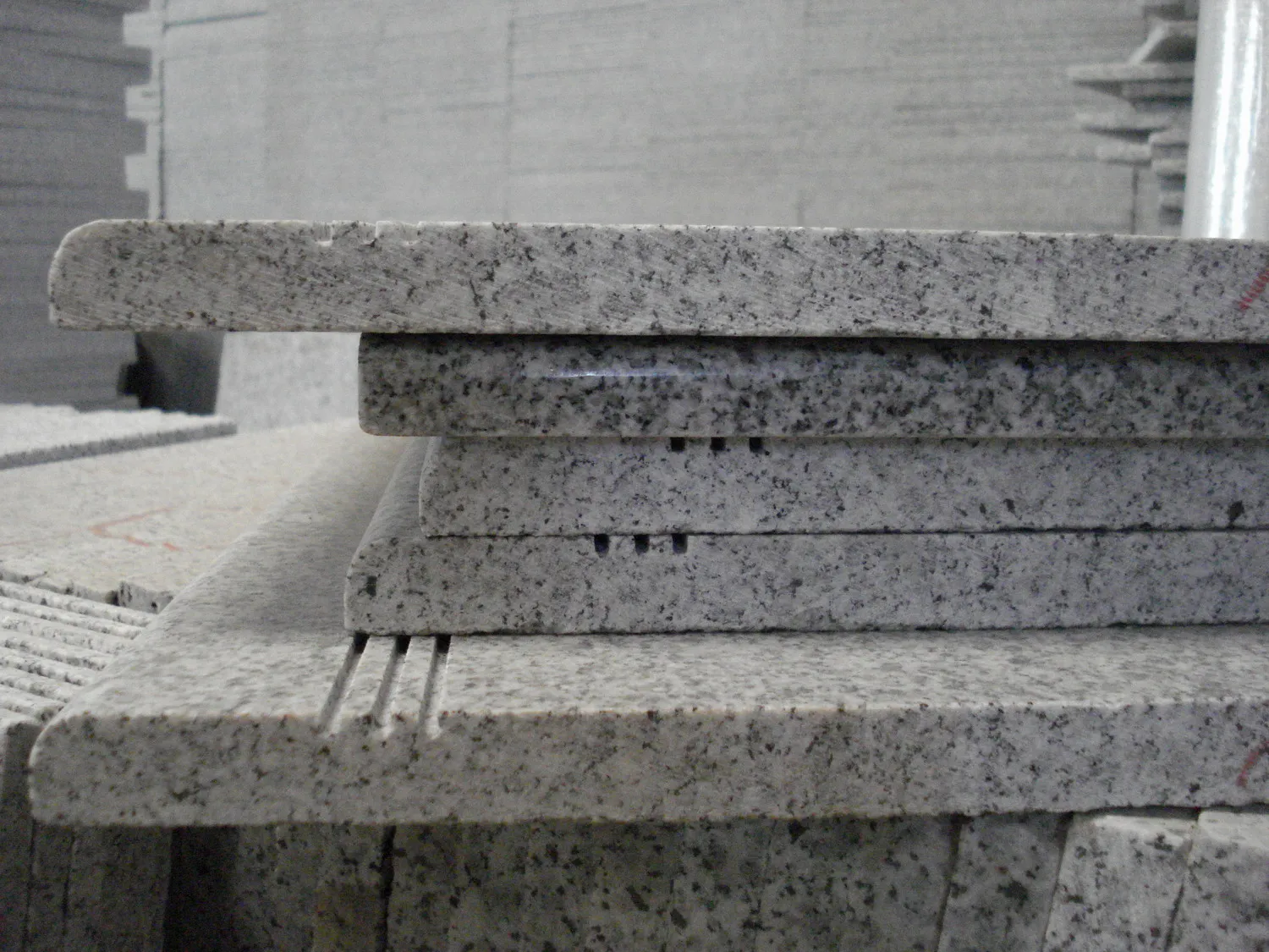 Chinese Outdoor Cheap G603 Granite Stone Stair Steps