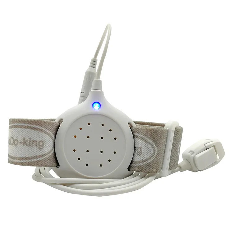 Arm Wear Bedwetting Moisture Sensor with Sound and Vibration Nighttime Bedwetting Alarm for Baby and Elderly People