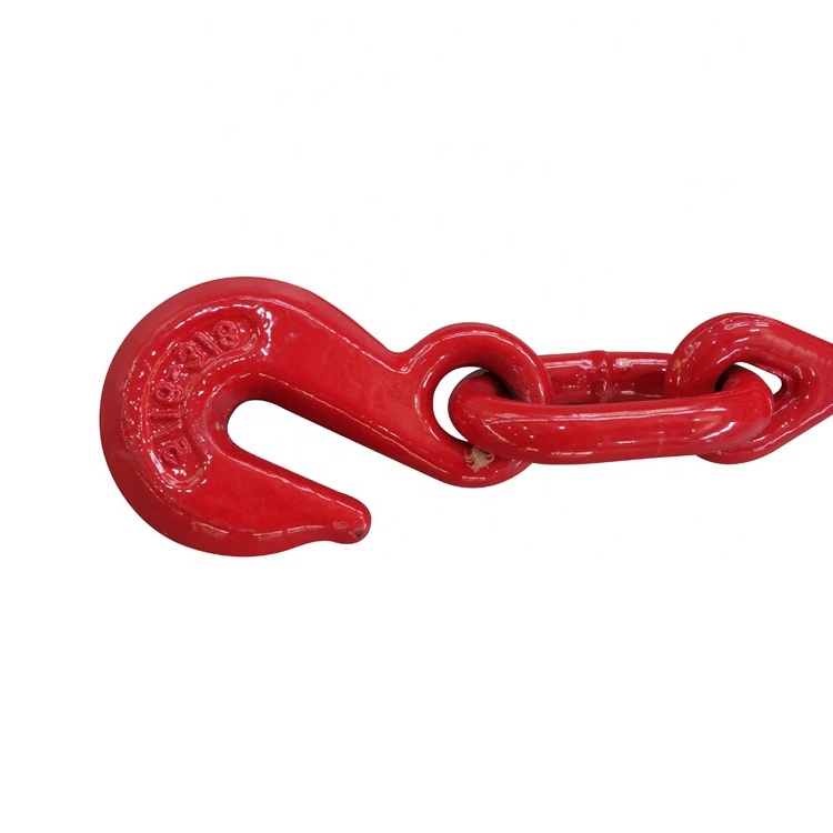 25ft G70 Transport binder Chain Gold Chromate Chain and Ratchet Load Lever Binders