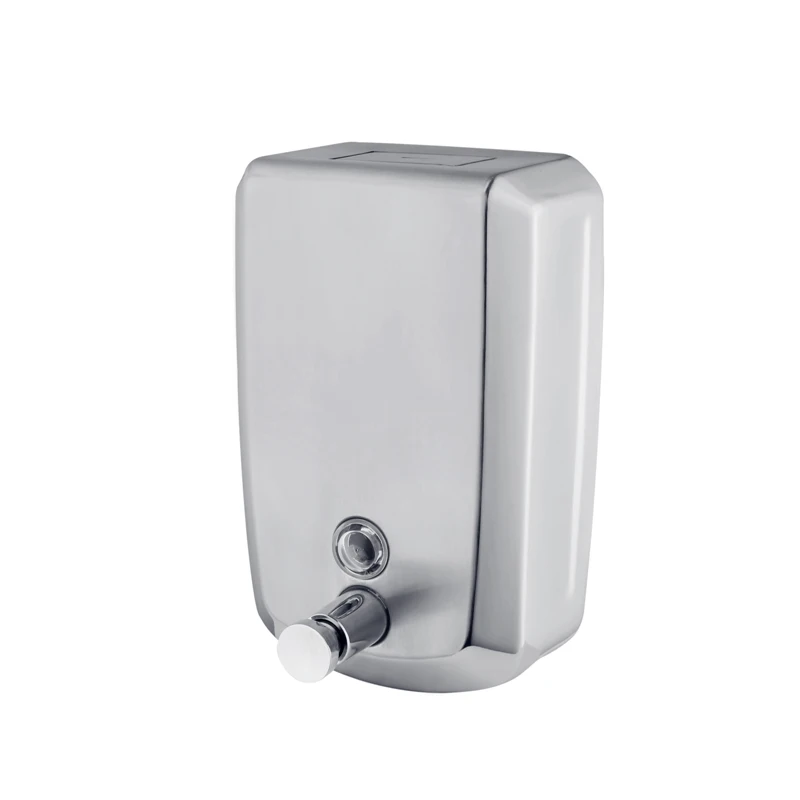 500ml China Manufacturer Wall Mounted Stainless Steel Liquid Hand Wash Manual Soap Dispenser