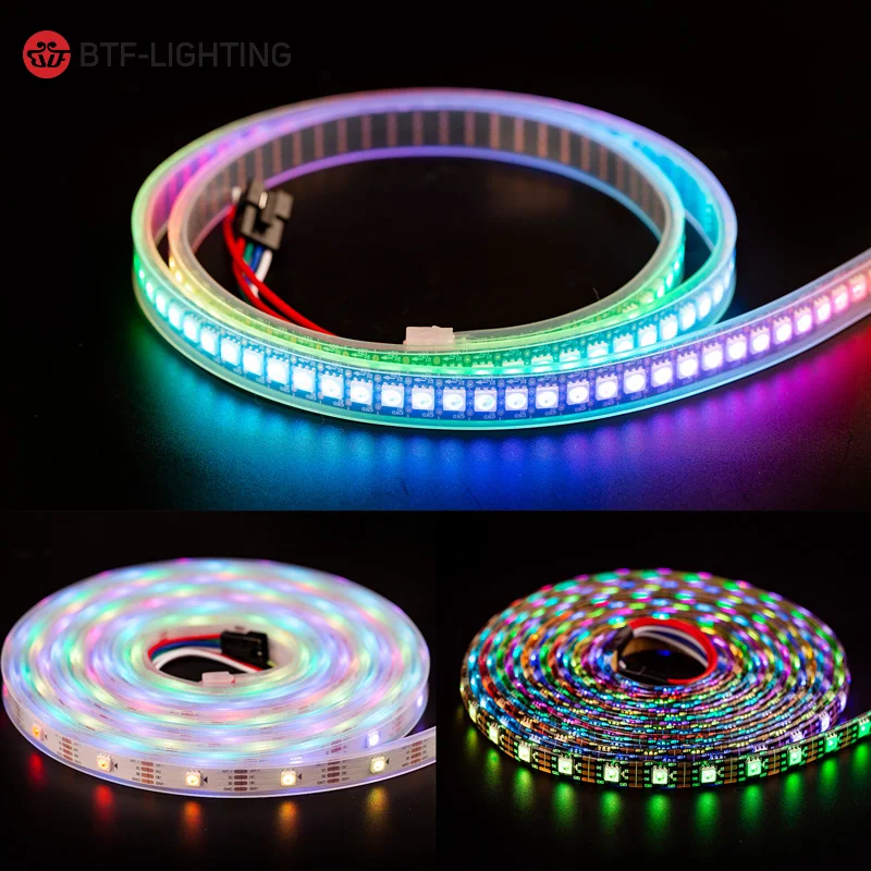 U L Certification WS2815 waterproof led smd 5050 rgb 12V addressable led strip