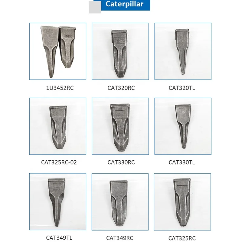 DH220 RC 2713-1217RC middle east market tractor oem bucket tooth for Daewoo/Doosan 220