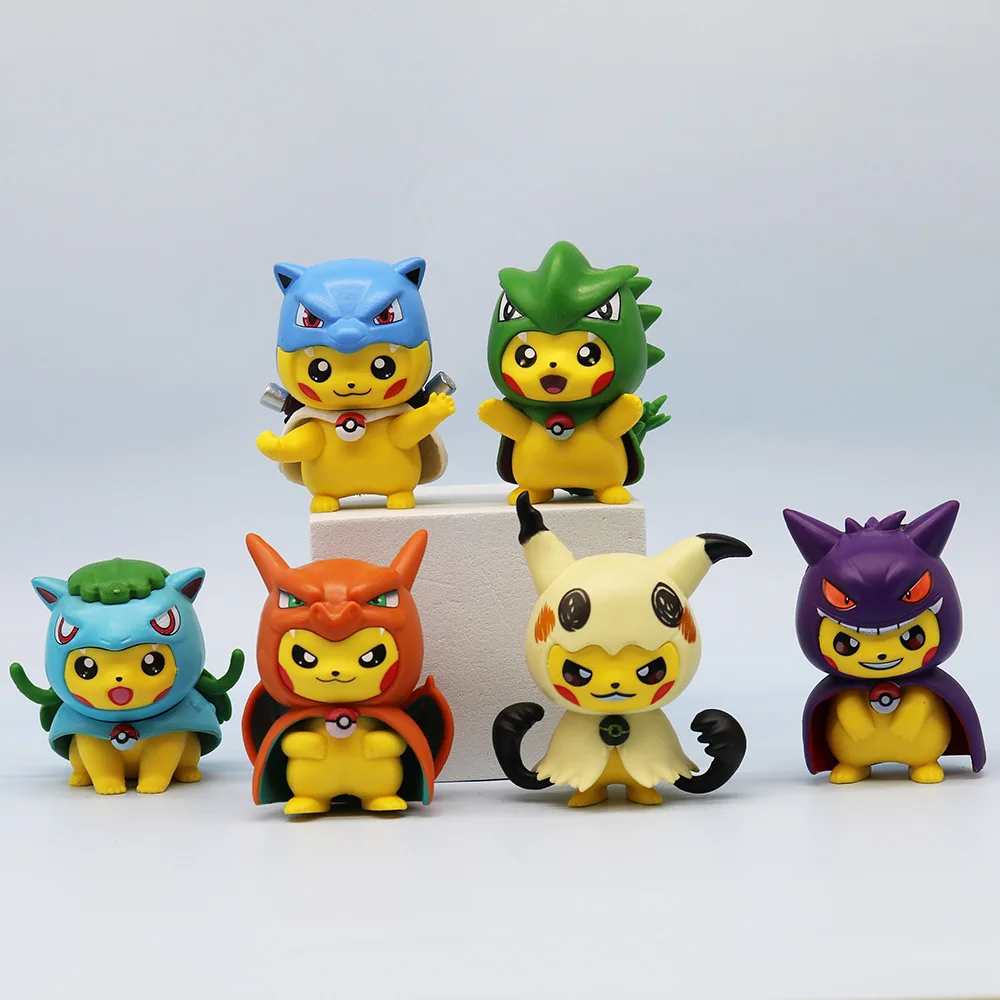 K438 Kawaii New Design Figure Model Anime Toy Ornaments 6 Styles Japanese Anime Figure Monster Toys
