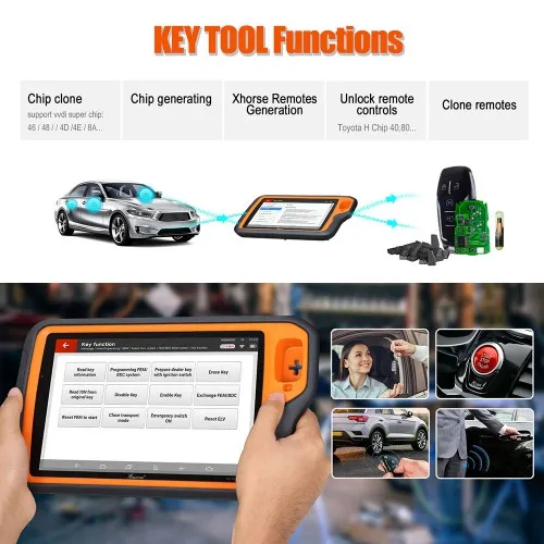 Новое поступление 2021 оригинальный инструмент для ключей Xhorse VVDI Plus Pad Универсальное автомобильное решение слесаря полная