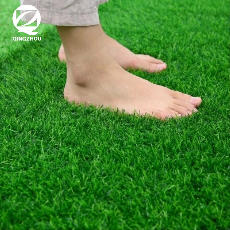 QINGZHOU L008 garden landscaping fake grass tapis carpet artificial lawn gazon synthetic turf grass artificial grass turf