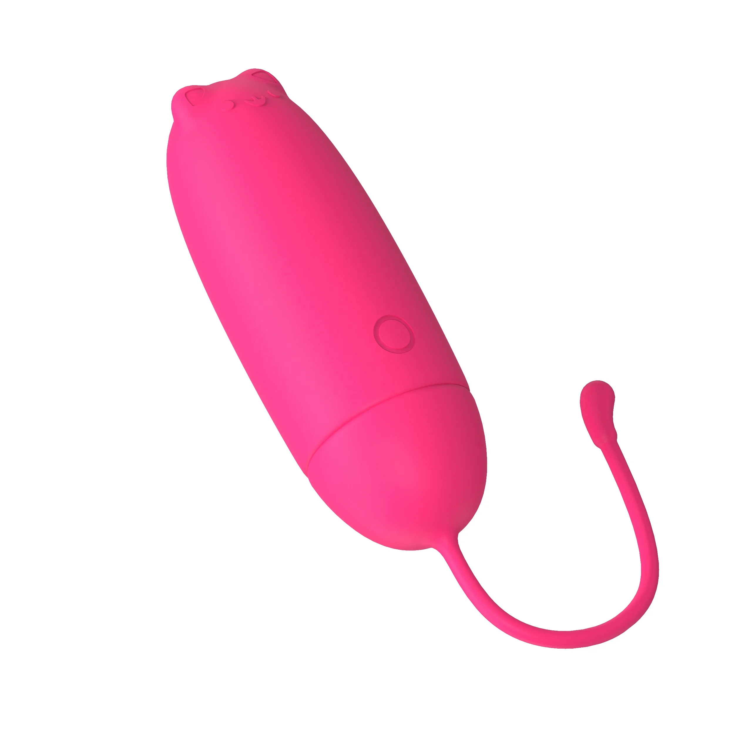 USB rechargeable lovely cute cat vibrating egg sex toys women g spot massage vibrator